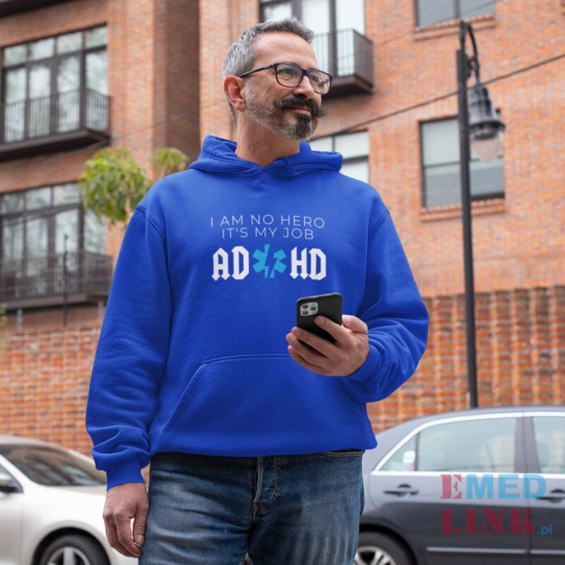 Bluza dla ratownika medycznego ADHD - niebieska