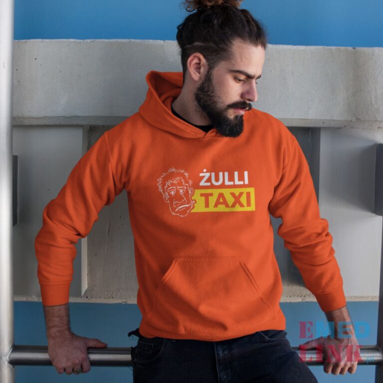 Bluza dla ratownika medycznego ŻULLI TAXI - pomarańczowa